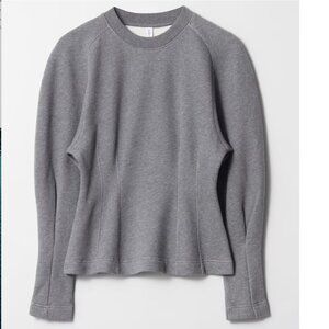 & Other Stories Grey Sculptural Sweater Women's Size Small